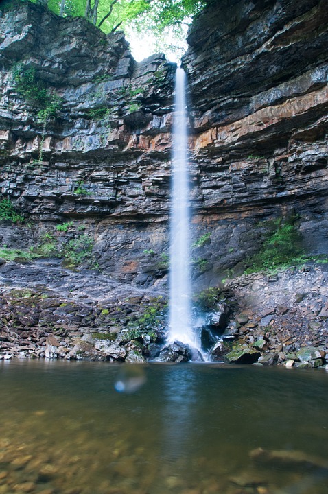 waterfall, hardraw, yorkshire