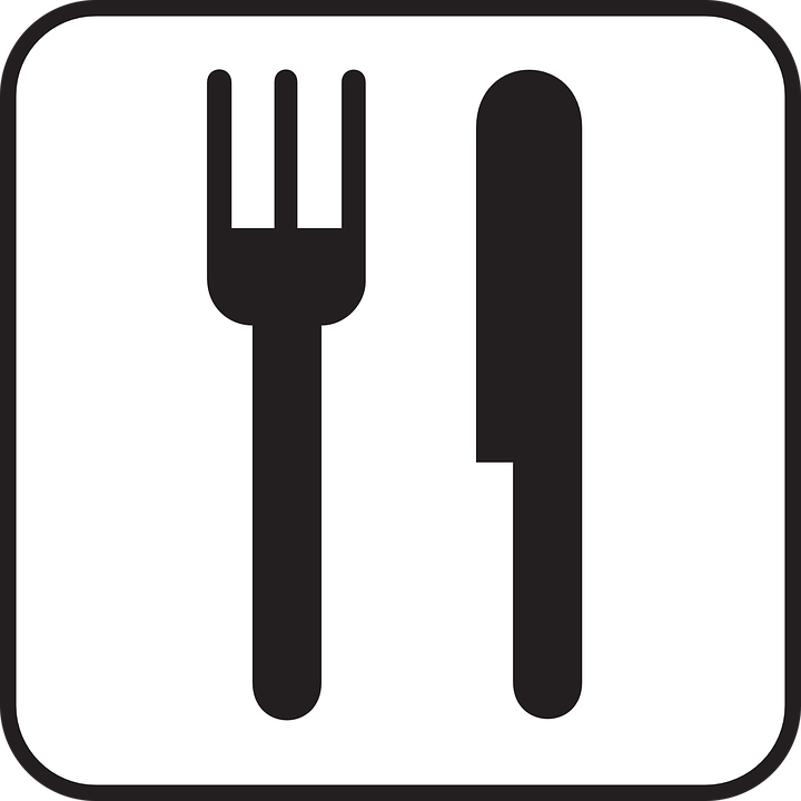 food, dishes, fork