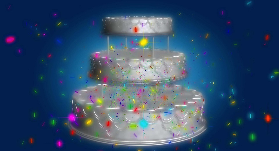 birthday, cake, party