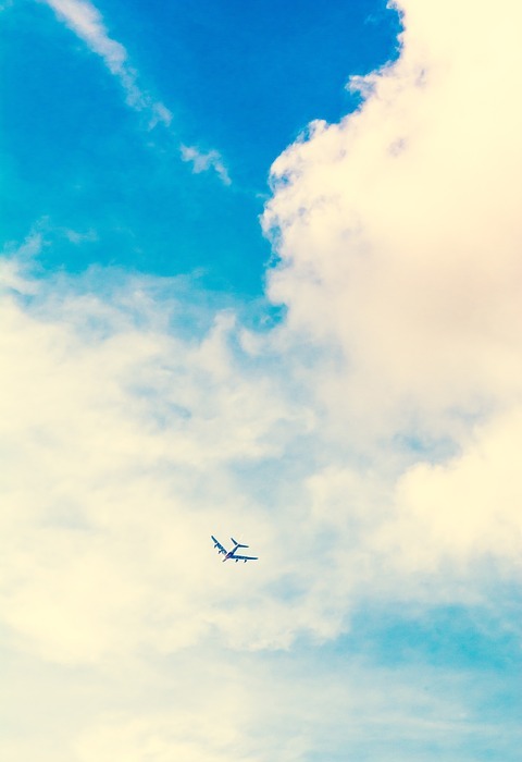 airplane, travel, adventure