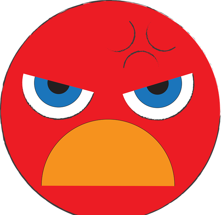 angry, mad, emoticon