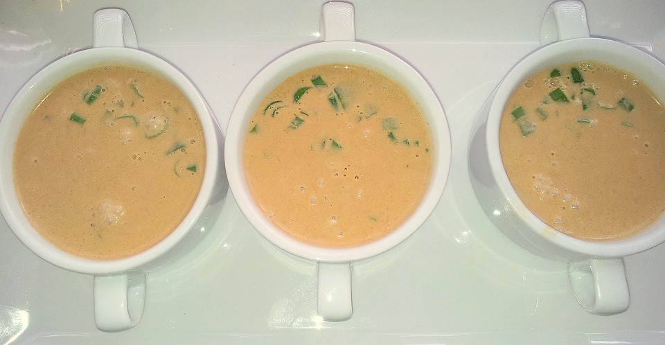thai, coconut, soup