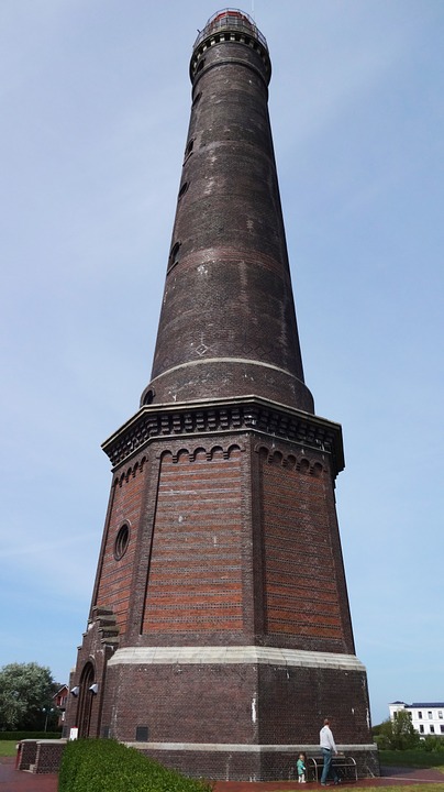 new lighthouse, borkum, island