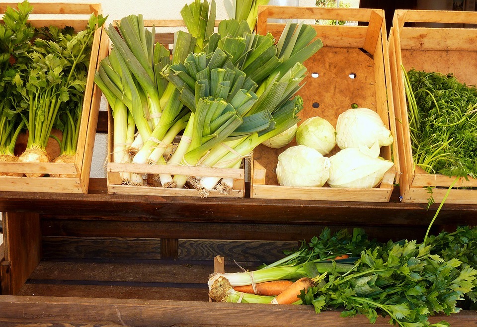 vegetables, celery, kohl