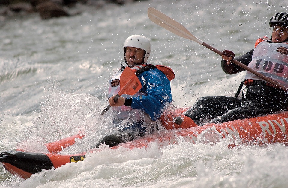 extreme, kayaking, sport