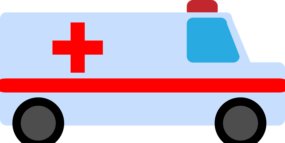 ambulance, hospital, medical