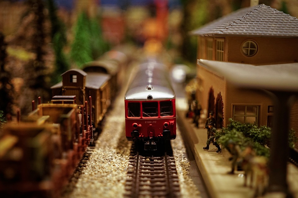 model train, model railway, model