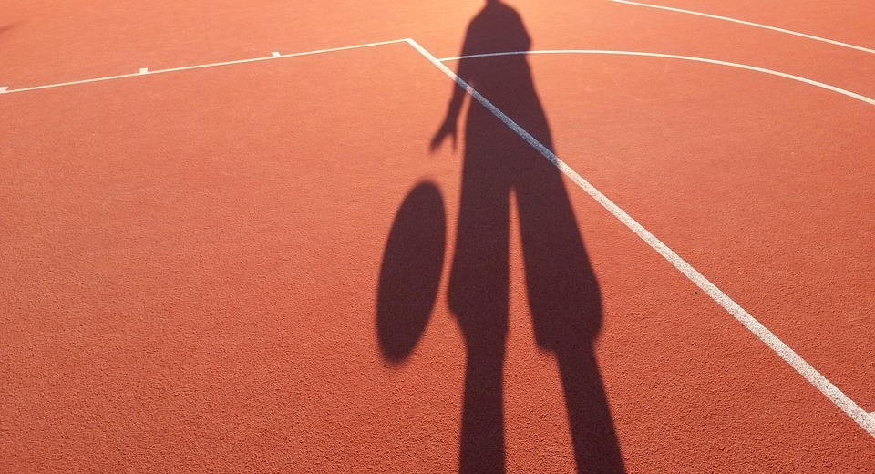 basketball, shadow, free space