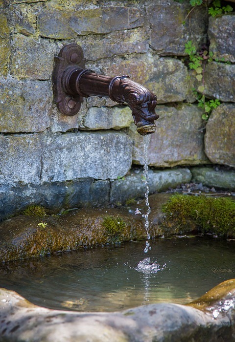 fountain, water, water fountain