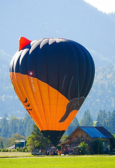 sport, hot air balloon ride, flying