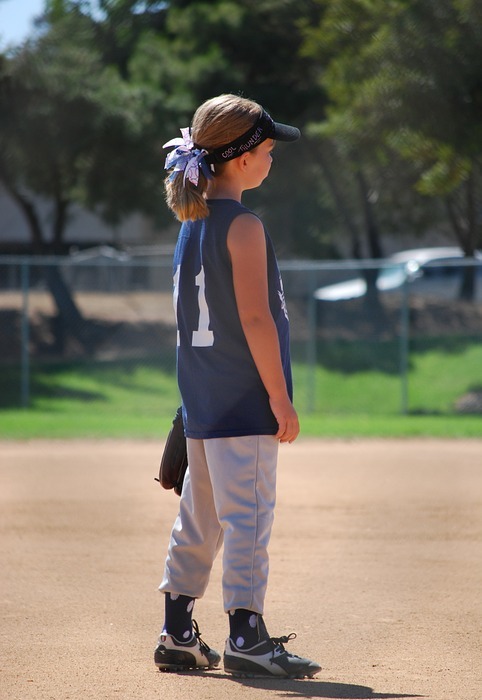 softball, sports, girl