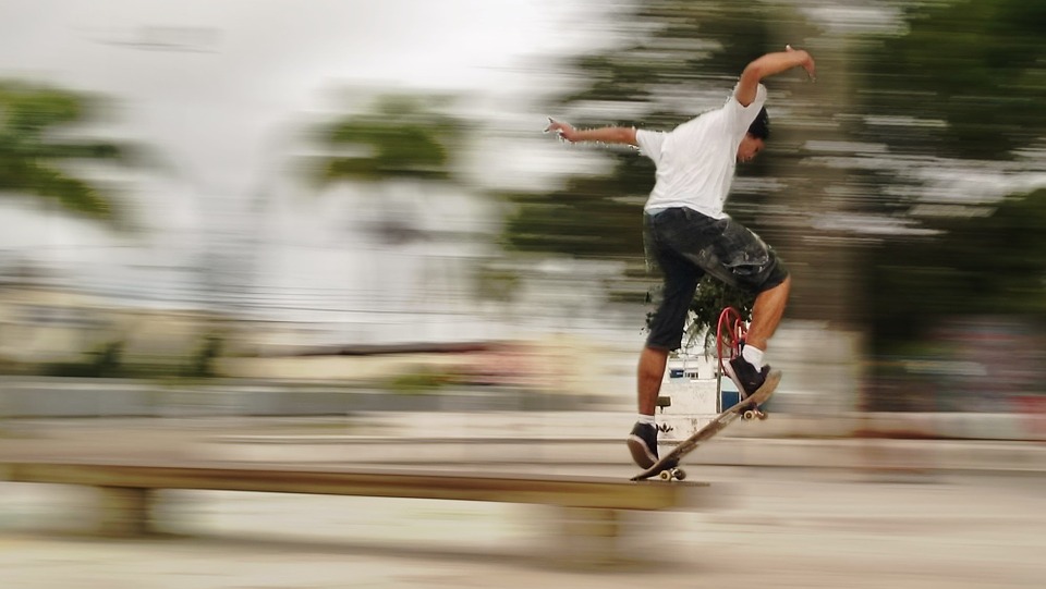 skateboard, skater, sport