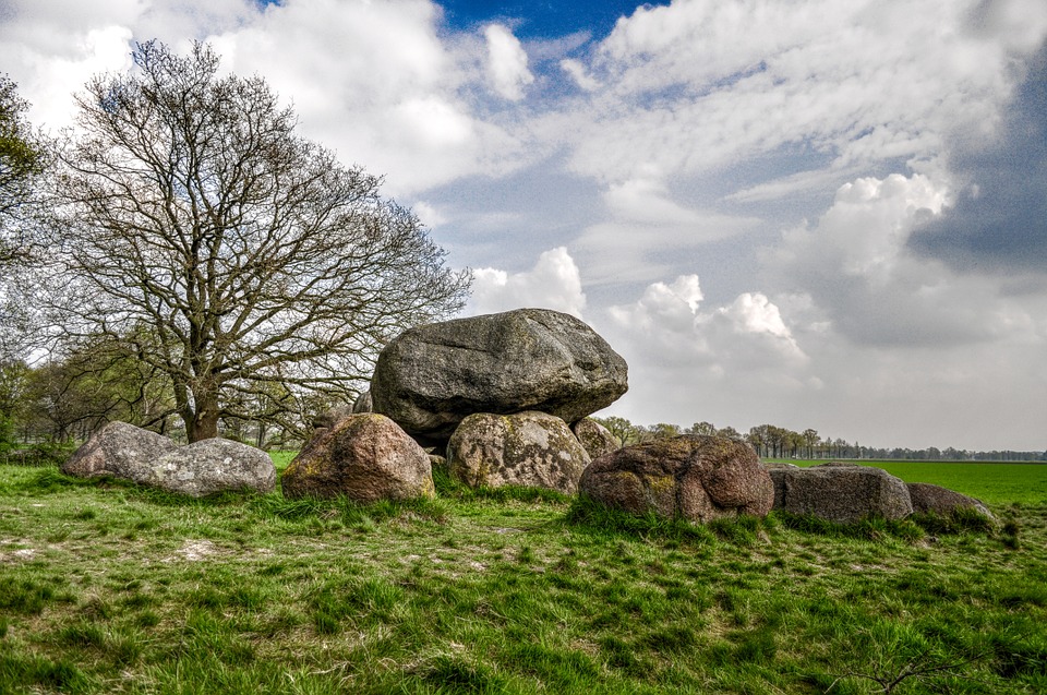 boulders, rocks, nature