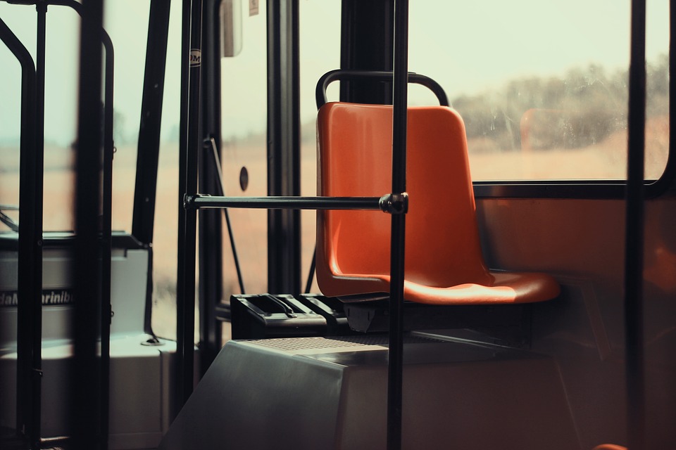 seat, public transport, bus