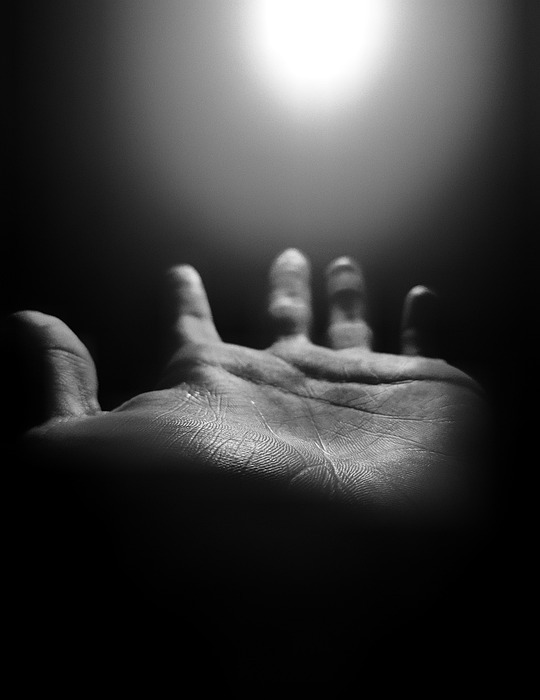 hand, prayer, open palm