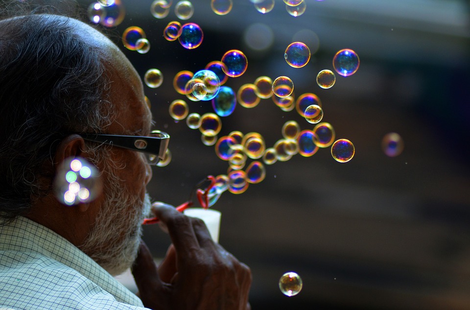 bubbles, colors, life