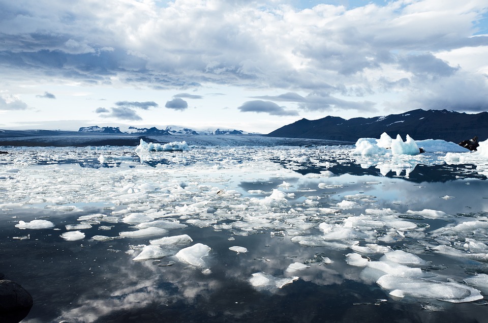iceland, glacier, iceberg