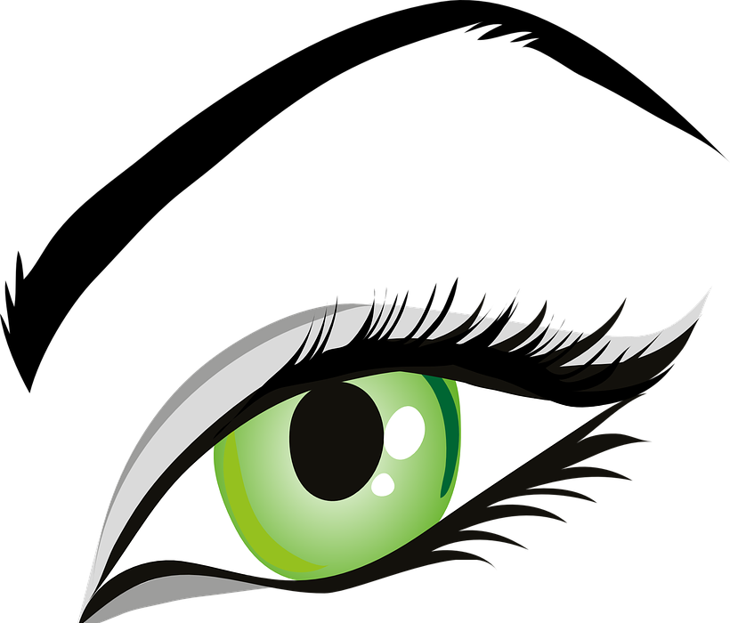 eye, green eyes, iris