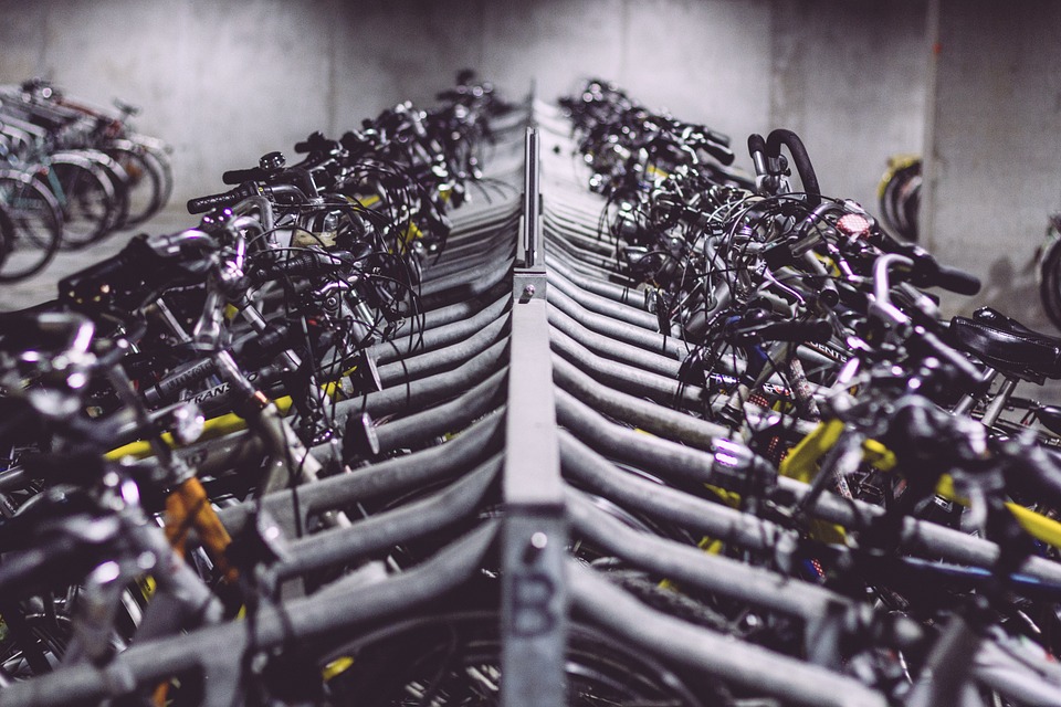 bikes, bicycles, bike racks