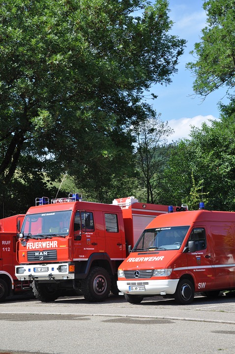 fire, vehicles, fire truck