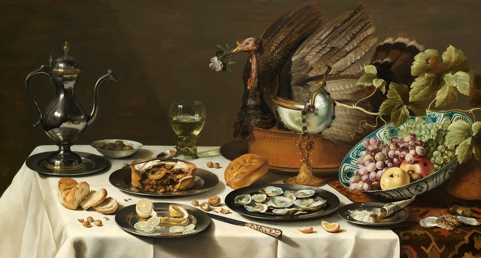 thanksgiving, food, still life