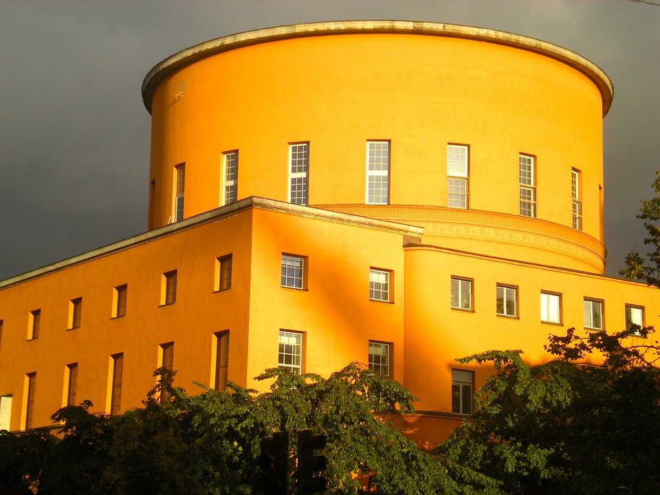 the city library, stockholm, building