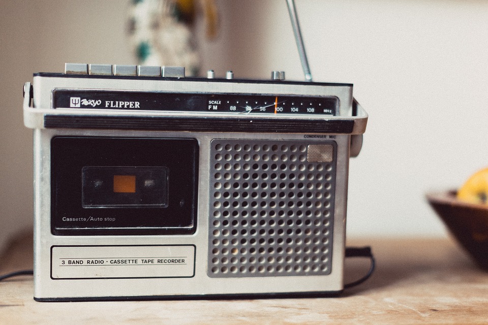 radio, vintage, retro