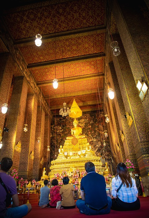 temple, pray, buddha