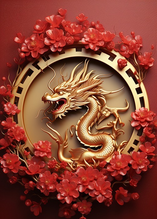 dragon, chinese new year, chinese