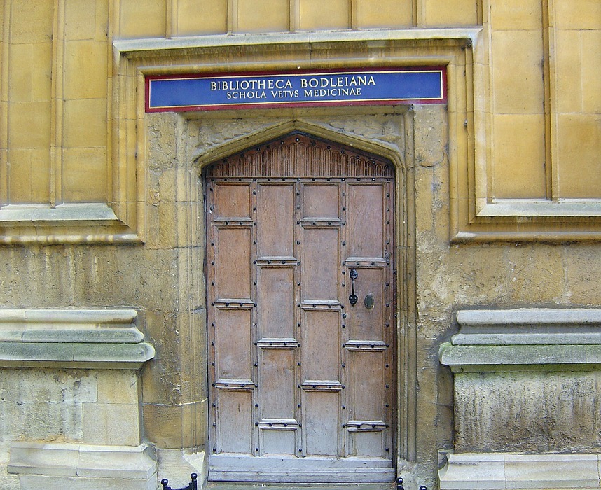 library, medieval, oxford
