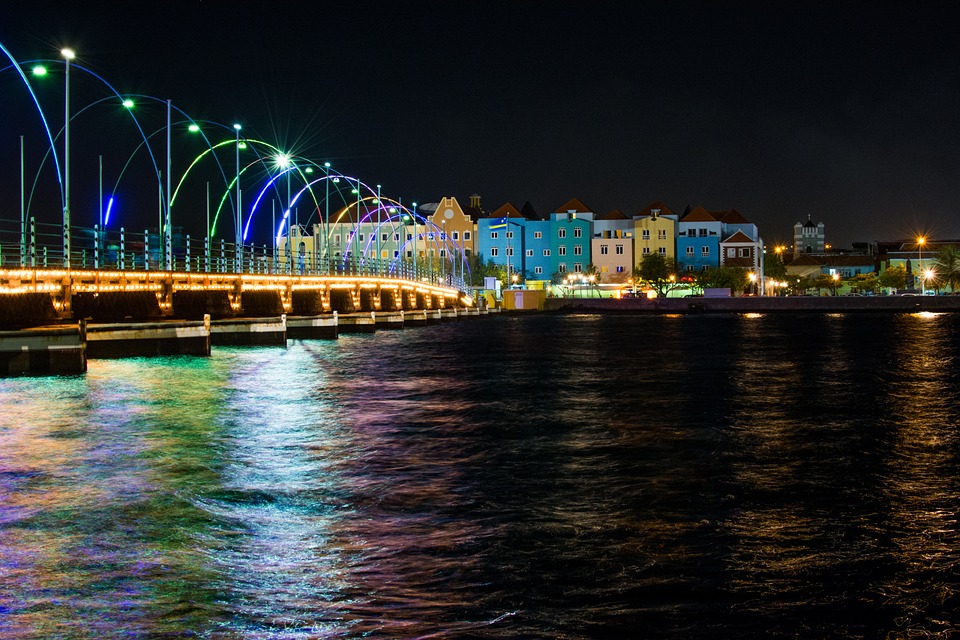 pontjesbrug, bridge, lights