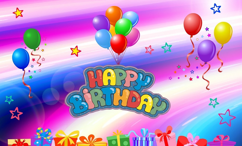 birthday, happy birthday, balloons