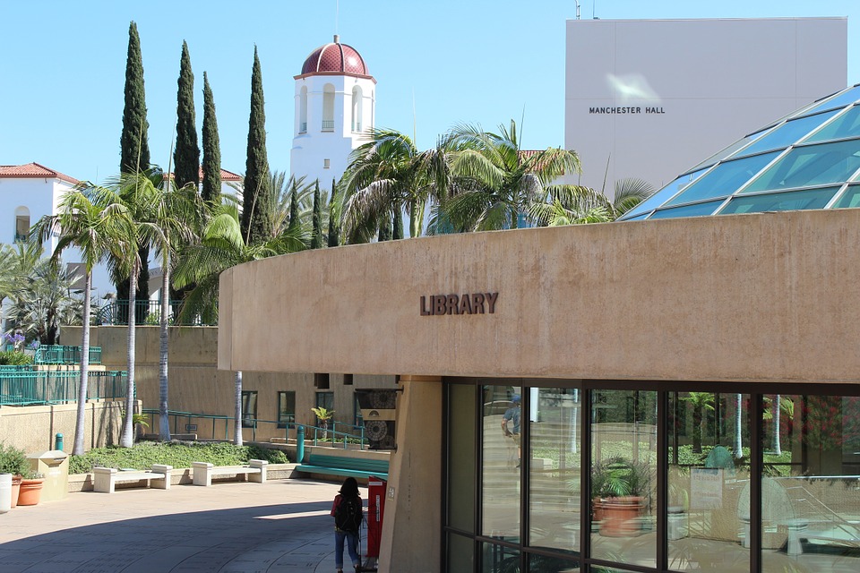 library, san diego state university, dome