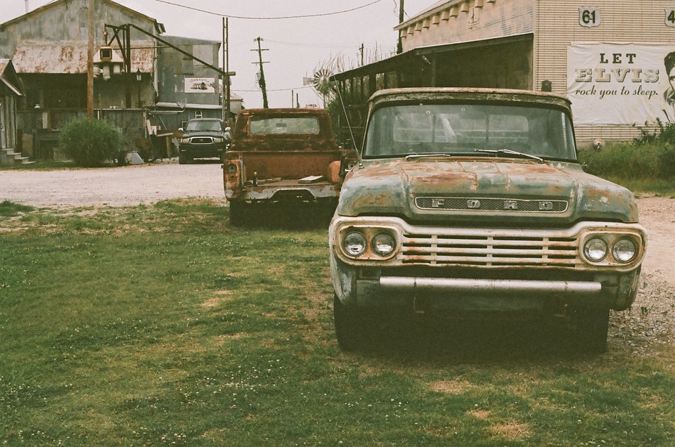 car, old, ford