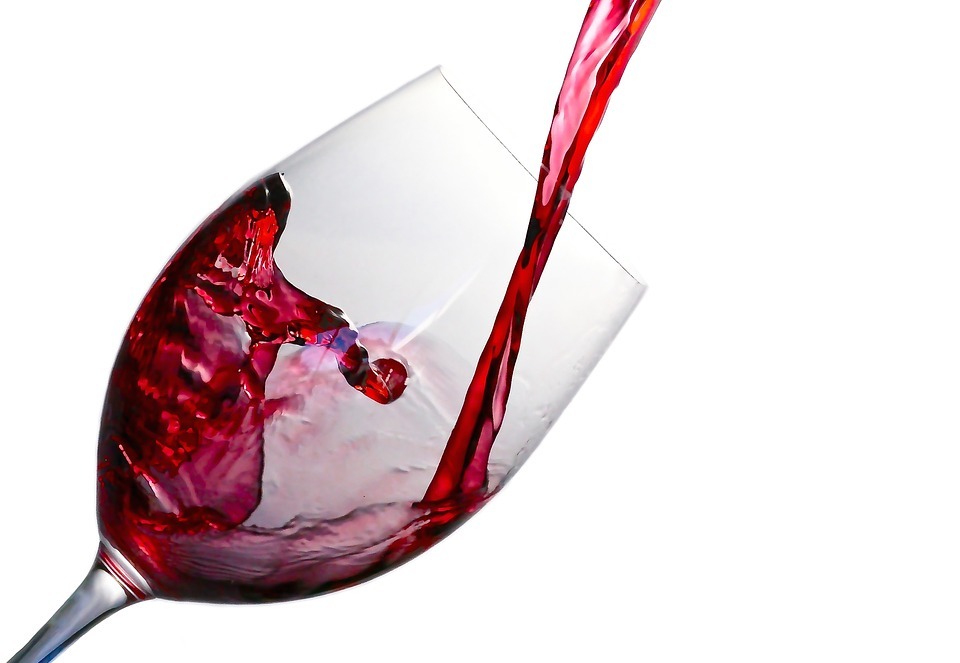 wine, splash, glass