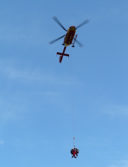 helicopter, rescue helicopter, air rescue