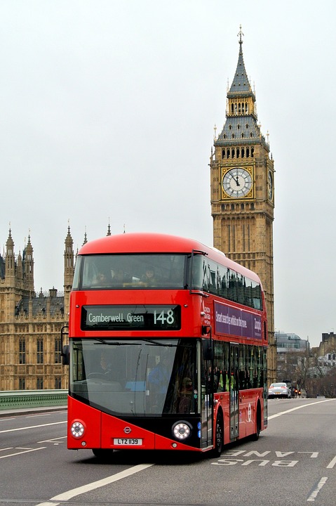 london bus, england, britain