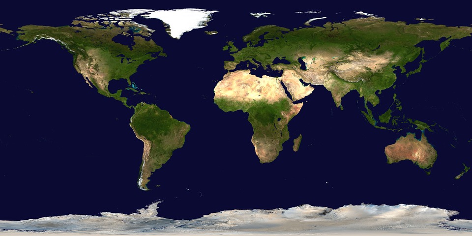 earth, nasa, map