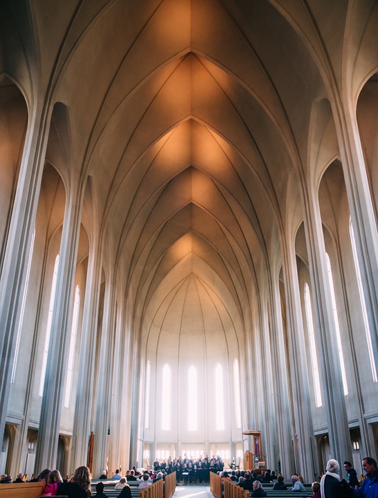 cathedral, reykjavik, iceland