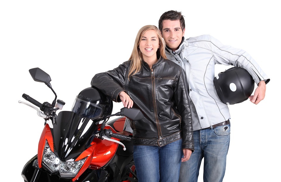 motorcycle, bikers, woman