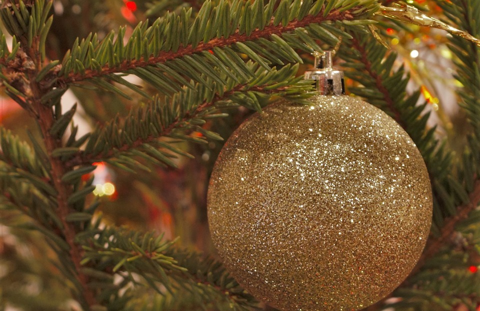 holidays, bauble, christmas tree