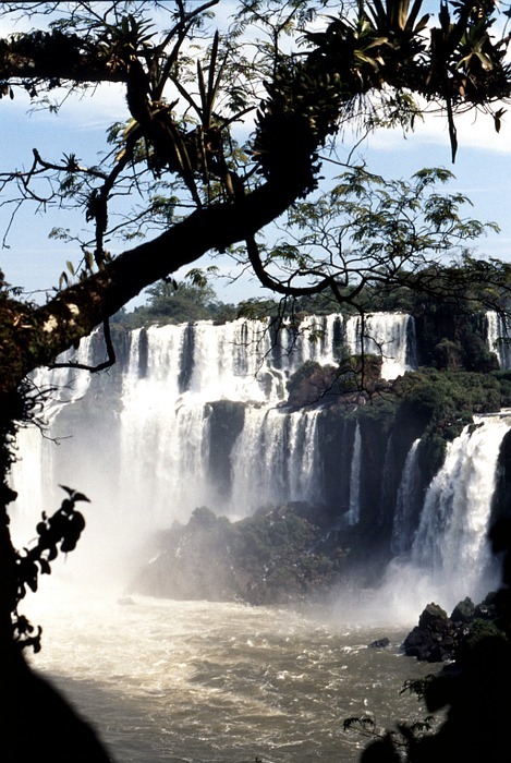 waterfall, brazil, iguazú waterfalls