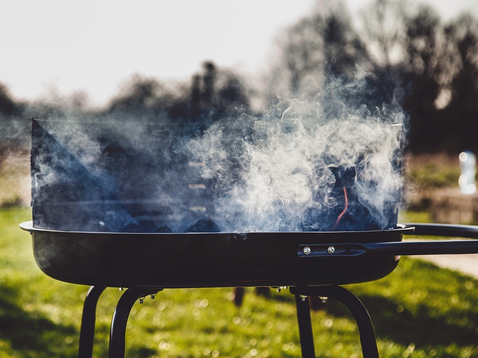 grill, smoke, barbecue