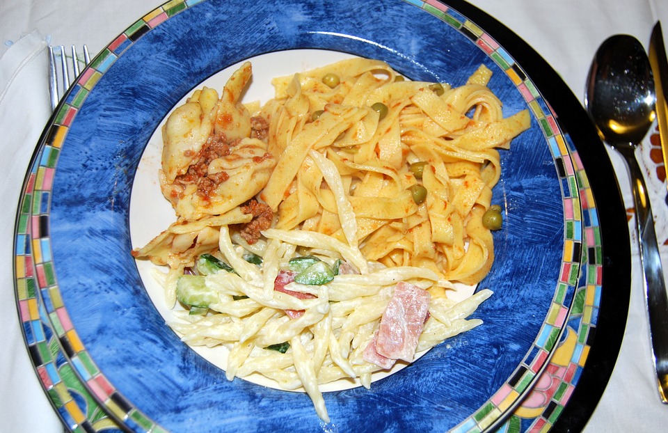 pasta, dish, italian