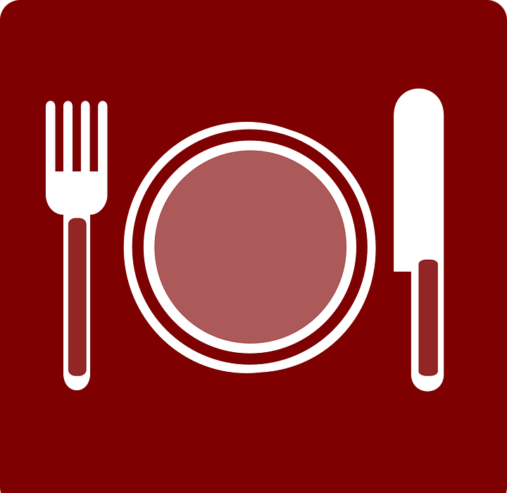 food, dishes, red