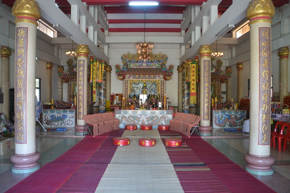 temple, chinese, prayer