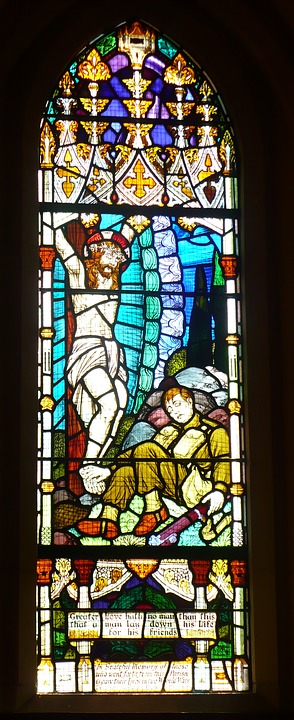 stained glass, church, easter