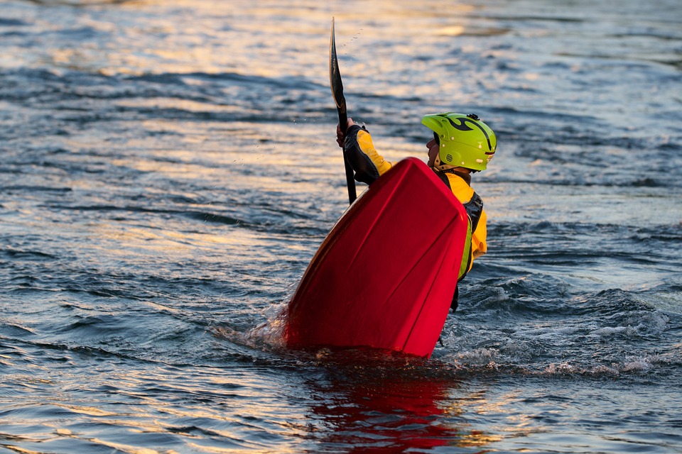 kayak, white water, water sports