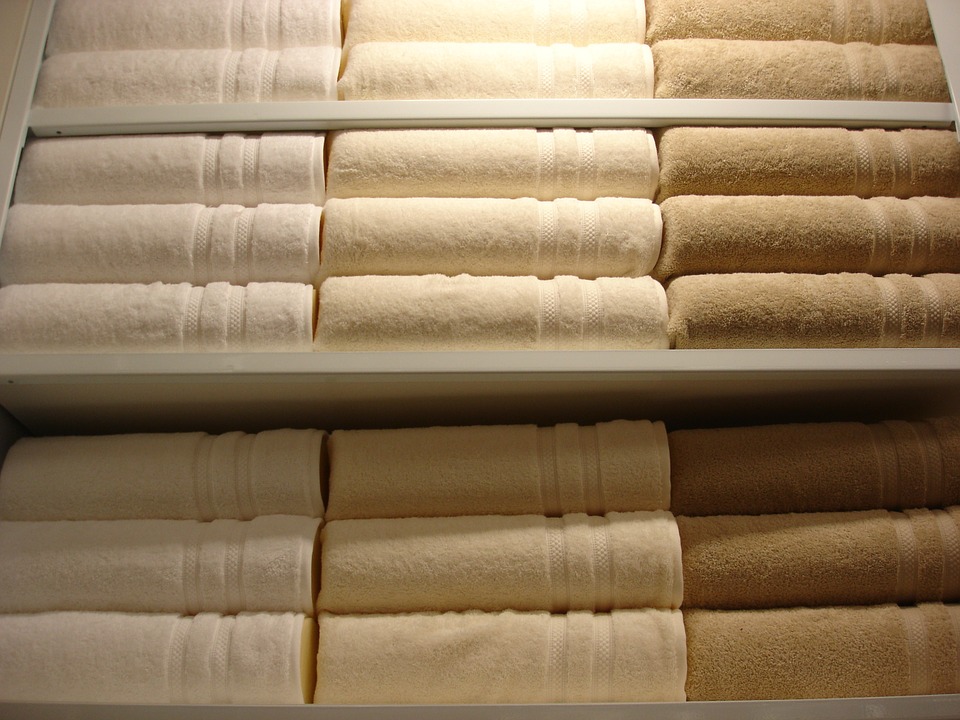 towels, white, spa