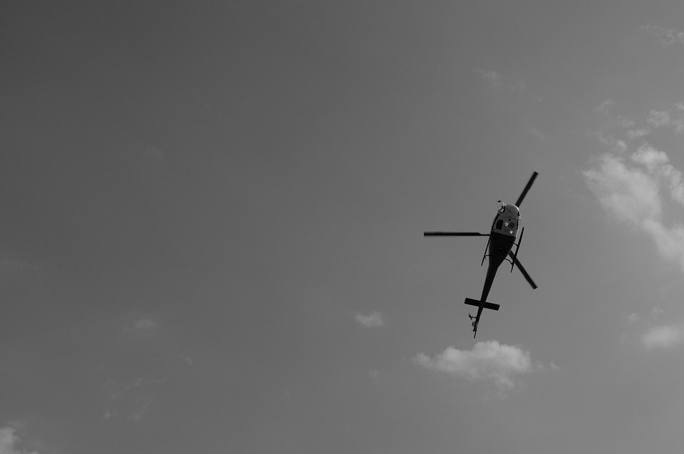 helicopter, chopper, aviation